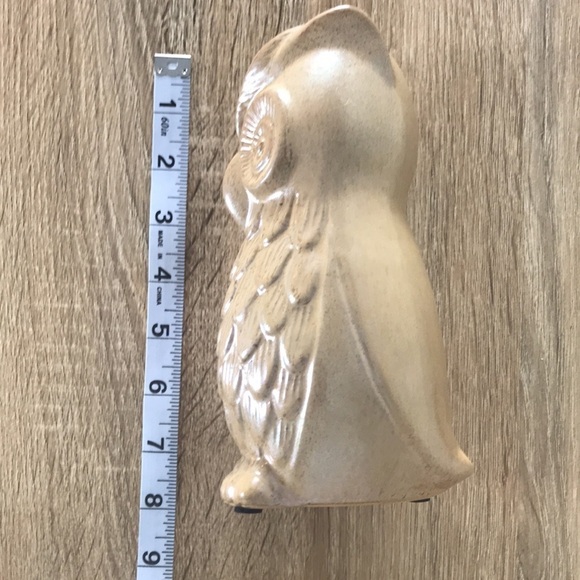 Ceramic owl statue figure - Picture 6 of 7